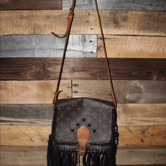 ❌SOLD❌Louis Vuitton cartouchiere MM ***UPCYCLED*** - Picture 2 of 8